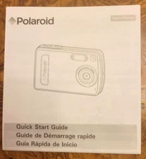Polaroid 7.0 MP Digital Camera TL 0206 Quick Start Guide – Guide ONLY