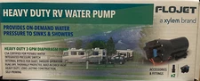Flojet Heavy Duty RV Water Pump w/Strainer - 12V - 3GPM - 50PSI