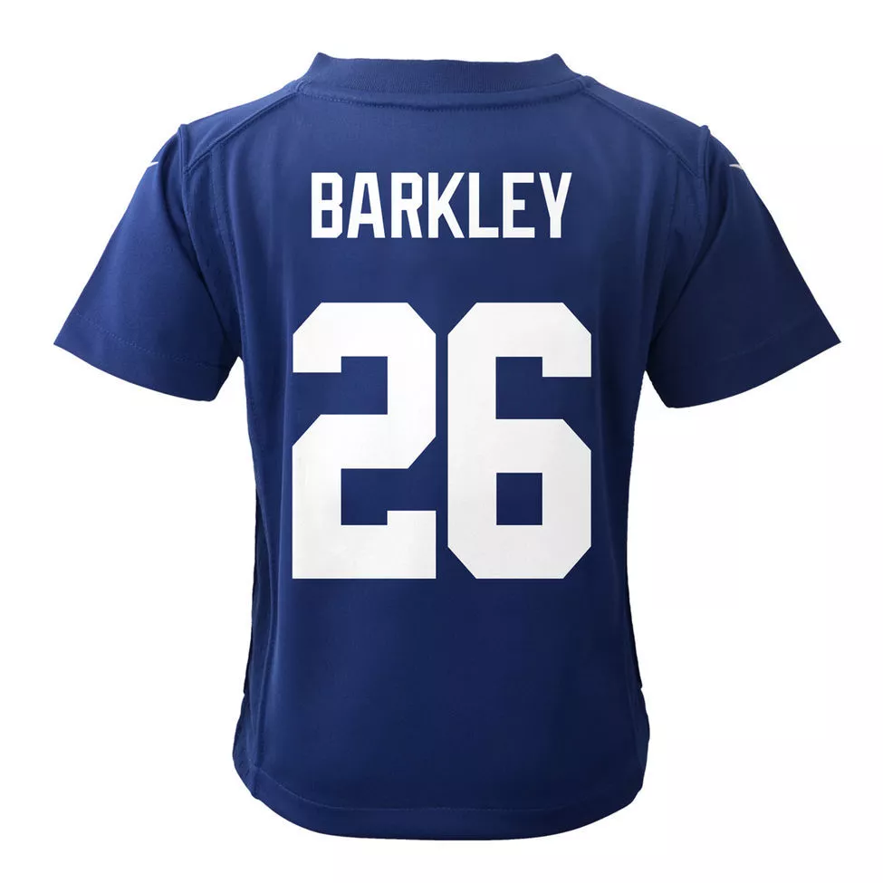 Blue Nike NFL New York Giants Barkley #26 Jersey Women's