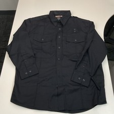 5.11 Tactical Men's Twill PDU Class B Long Sleeve Shirt, 72345 - Navy, 2XL