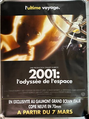 Affiche 2001 l'odyssée de l'espace