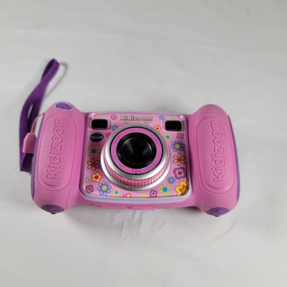Cámara VTech Kidizoom Pix Rosa 4 Juegos Integrados - FUNCIONA Foto 4 de 4