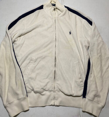 Polo Ralph Lauren 60’s zip Jacket Vtg Polo by Ralph Lauren New York, NY 1967 Full Zip Track