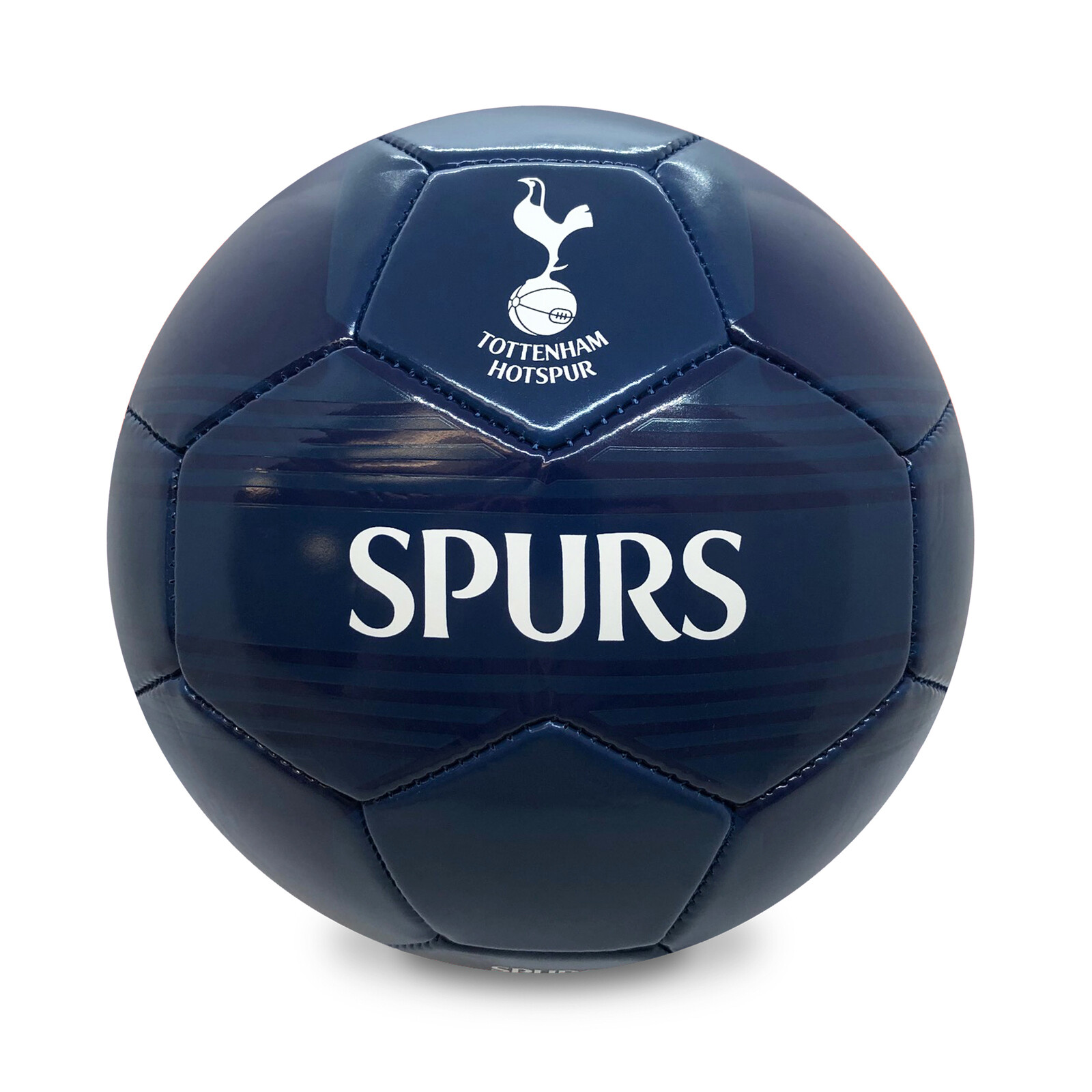 Pallone originale Tottenham Hotspur FC con stemma della squadra - misura 4 - blu