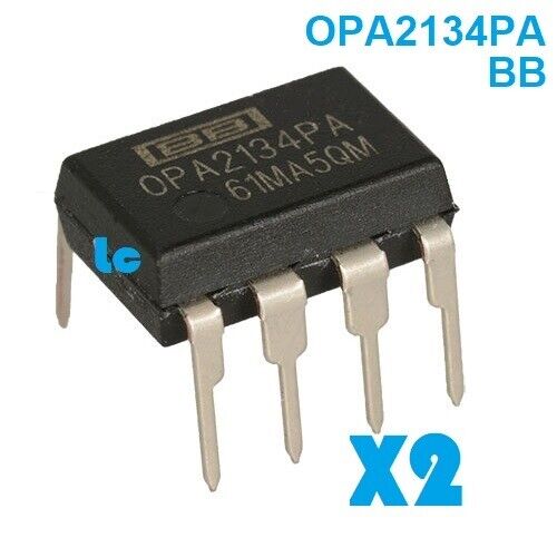 Circuito Integrado OPA2134PA - Amplificador Operacional Dual - BURR BROWN - Imagen 5 de 6