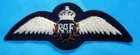 WW2 ERA RAF ROYAL AIR FORCE PILOT WING MILITARY PATCH WORLD WAR II BADGE