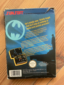 Batman The Video Game incl. instrucciones y embalaje original Nintendo NES