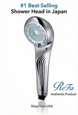 [US Stock] ReFa FINE BUBBLE U Shower Head Ultra Fine Bubble Japan Authentic New