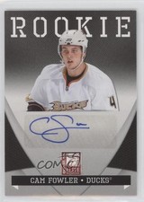 2010-11 Zenith Donruss Elite Auto Dare to Tear 13/99 Cam Fowler #211 Auto xp6