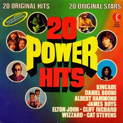 Elton John, Albert Hammond, Mud a.o. 20 Power Hits K-Tel Vinyl LP