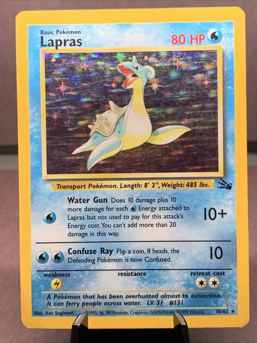 pokemon lapras card value Lapras Pokémon TCG Cards for sale
