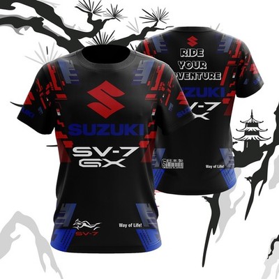 Suzuki SV-7GX T-shirt / Motorcycle Graphic Design Tee / Moto Biker Rider