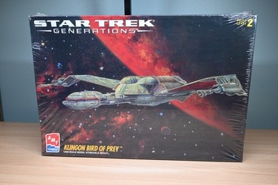 1995 AMT/ERTL Klingon Bird of Prey Star Trek Generations Model #8230