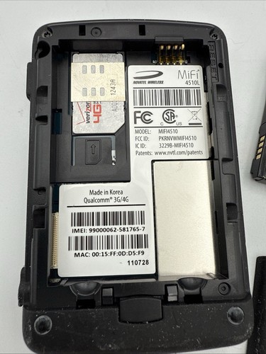 Lot Of 3 WiFi Hotspots: Verizon MIFI4510, Moxee K77HSDL, Samsung SCH-L11 POWERON - Picture 6 of 21
