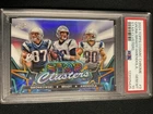 2024 TOPPS COSMIC CHROME STAR CLUSTERS TOM BRADY ROB GRONKOWSKI AMENDOLA PSA 10