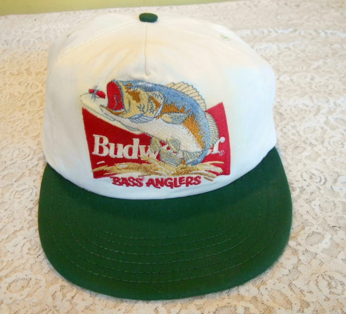Retro Vintage Style Handmade Budweiser Beer Logo Bowtie Party Hat Cat Flat Bill Retro Budweiser Beer Blue Adjustable Trucker Hat Cap Bow Tie  main image 4