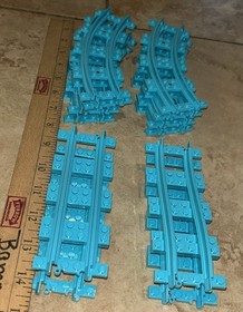 LEGO Train Track Curved From Amusement Park Roller Coaster 41130 Lot Of 12