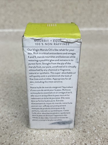 Drunk Elephant Virgin Marula Luxury Facial Oil 1 Oz 30 mL Full Size - Picture 2 of 4