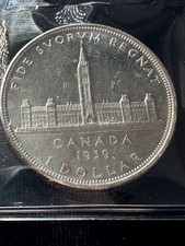 Канадский серебряный доллар 1939 - огромный выбор по лучшим ценам