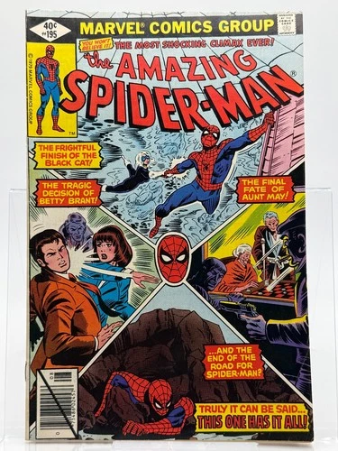 Amazing Spider-Man #195 (1979) - 2nd App & Origin of Black Cat - Marvel - FN+