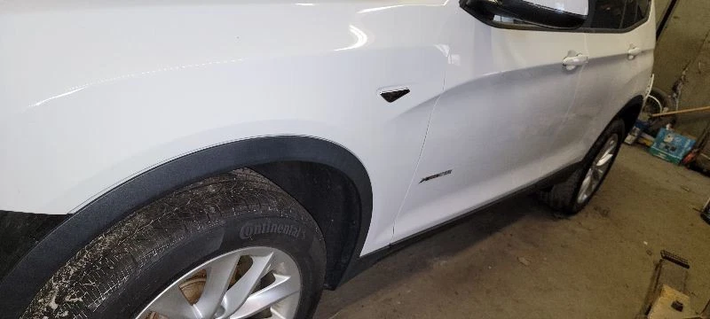 BMW X3 2016 sedán de 4 puertas SUV pasajero derecho panel basculante moldura Foto 3 de 4