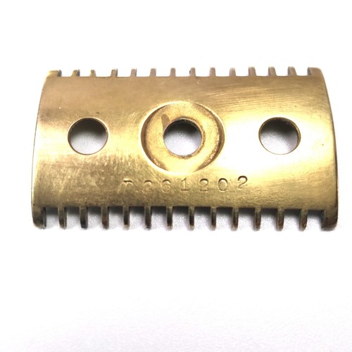 1909 Gillette ABC American Button Co. Pocket Edition Rasierhobel Gold - Bild 4 von 7