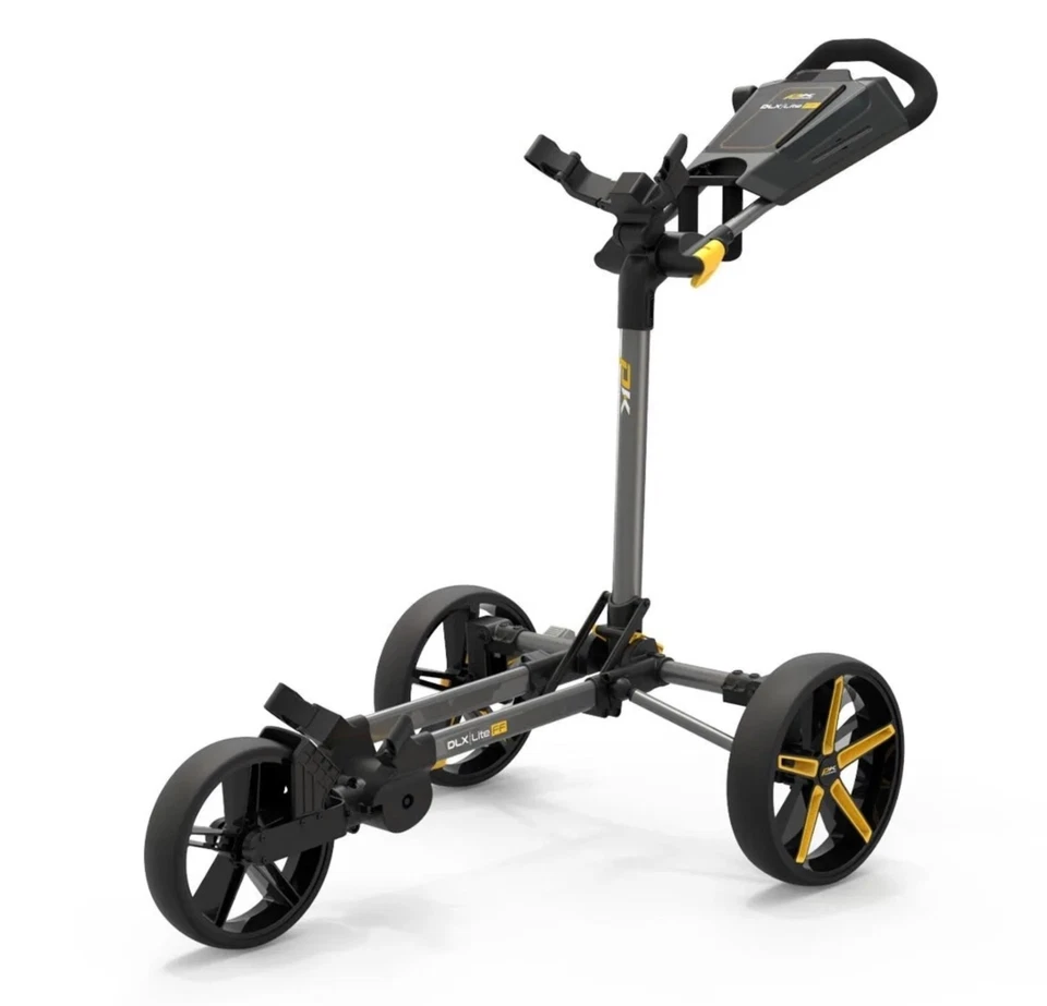 PowaKaddy Golftrolley DLX LITE FF + Schirmhalter kostenfrei TopAktion