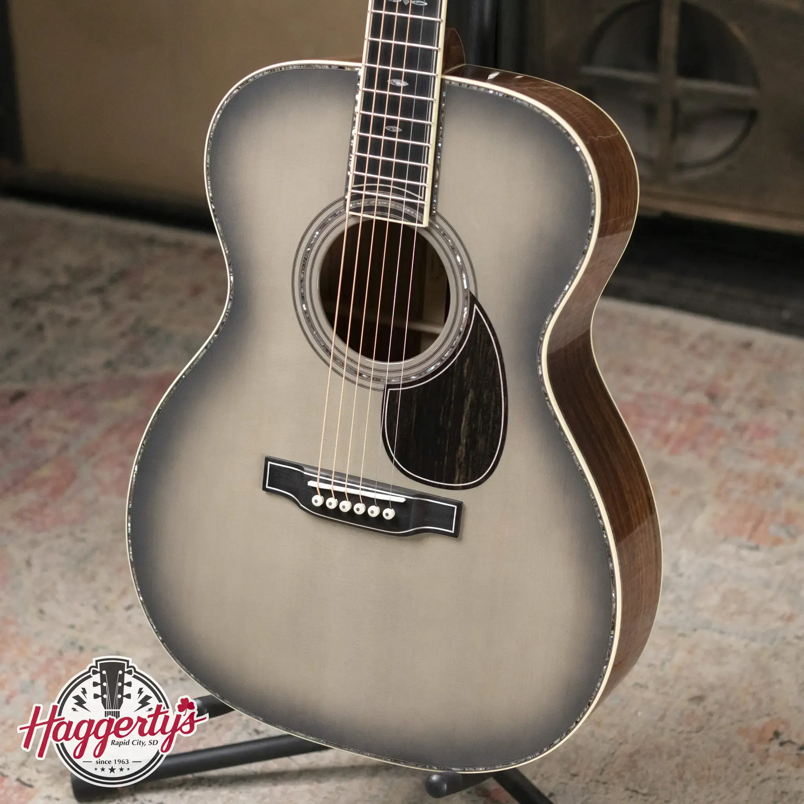 Image of Martin OM-45JM 20th Anniversary John Mayer Signature Acoustic/Electric Guitar wi