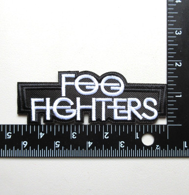  FOO FIGHTERS ROCK BAND MUSIC BATTLE JACKET VEST EMBROIDERED IRON ON PATCH