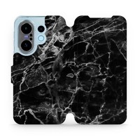 HandyhüLle Mit Klappe FüR Vivo X200 Fe Mobiwear Case Flip Cover Etui Schwarz