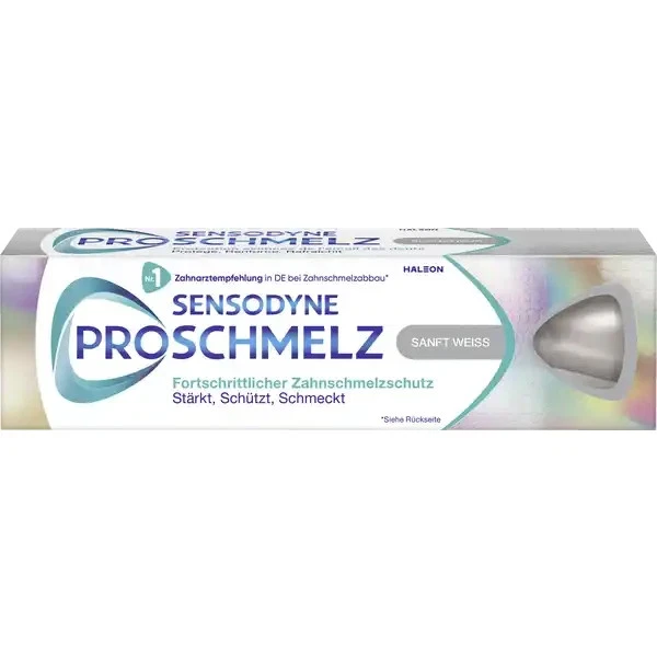 3x SENSODYNE® ProSchmelz Zahnpasta Sanft Weiss 75ml - NEU (207)