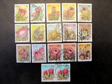 SOUTH AFRICA, SC# 475-488, PROTEAS and other SUCCULENTS ISSUES (1977) Used