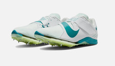 Nike Air Zoom Long Jump Elite White Bright Spruce FZ9326 100 Men's 4 / Wmns 5.5