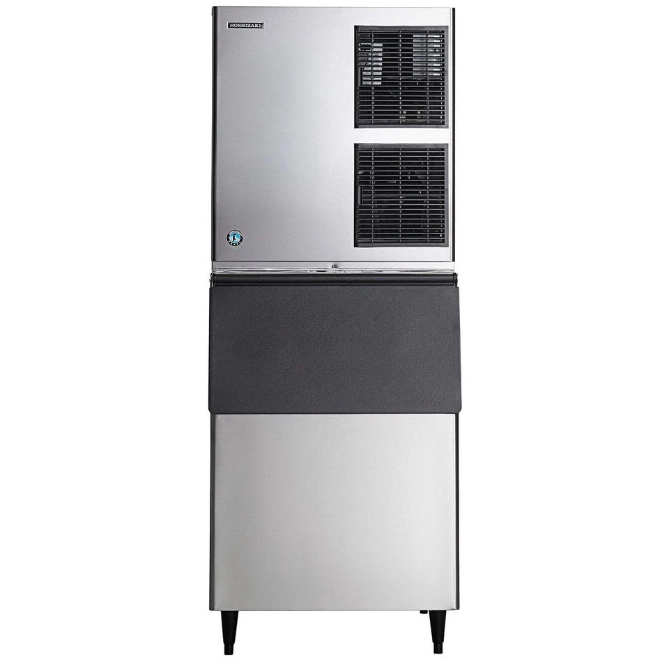 Машина для льда Hoshizaki KM-901MAJ 30 дюймов кубик полумесяца с воздушным охлаждением из нержавеющей стали - Изображение 3 из 4