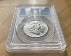 1950-P FRANKLIN HALF DOLLAR - PCGS MS64FBL - BRIGHT WHITE - FREE SHIP