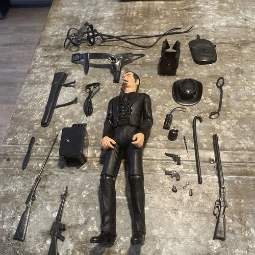 Vintage Lot Of Sam Cobra With Accessories Marx