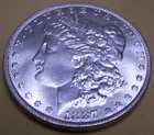 1887-S MORGAN SILVER DOLLAR, Very Fine DETAILS
