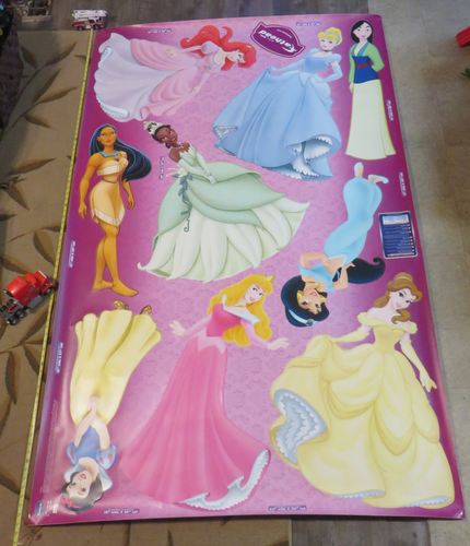 Disney Princess: Collection-X-Large Officially Licensed Removable Wall Decal - Afbeelding 1 van 18