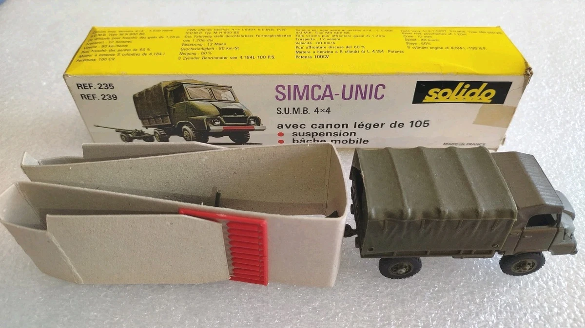 CAMION MINIATURE 1/43 Unic l'Air Liquide Camions d'Autrefois en boite