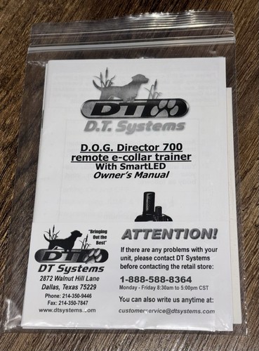 DT Systems DD700 D.O.G. Sistema de entrenamiento Director 700 yardas rango MAXX 360° - Imagen 4 de 4