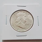 1949 GEM BU?  90% Silver Franklin Half  Dollar!!    Nice coin!   A59