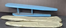 Vintage Seymour Housewares Co. Steel Metal Sleeve Folding Double Ironing Board 
