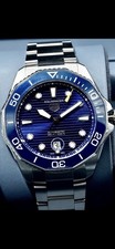 TAG Heuer Aquaracer Professional 300 Blue 43mm WBP201B + Extra OEM Rubber Strap