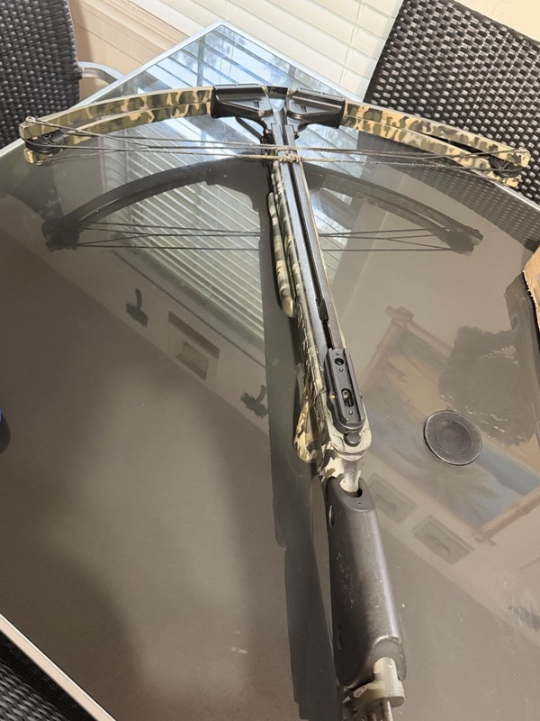 Barnett Revolution Recurve Crossbow 300 FPS 200 lb 10in Stroke Camo/Black