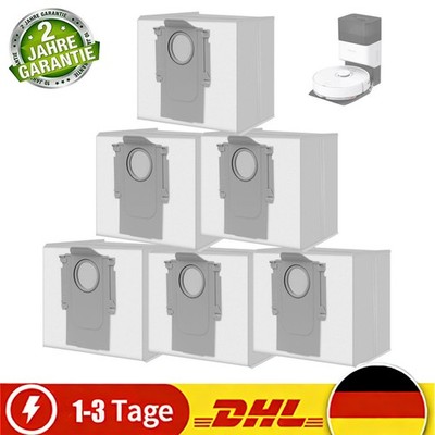 6x Staubbeutel für Roborock S8 Pro Ultra S7 MaxV Ultra Q7+ Q7 Max Staubsauger