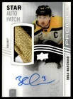 2023-24 UD  Premier Acetate Star Patch Auto /15 Brad Marchand Auto #AV-BM