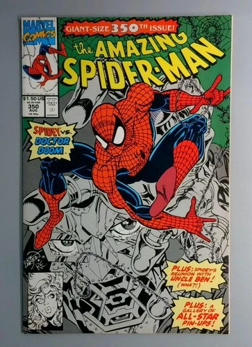 Amazing Spider-Man #350 VF Dr. Doom Marvel Comics 1991 JR1