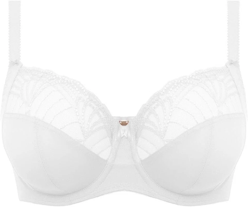 Sujetador Fantasie para mujer Adelle con aros soporte lateral completo 34/34GG, blanco  Foto 3 de 4