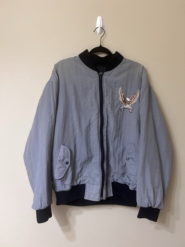 XL Tradition Clothing Golden Award LIVETORIDE 80’s Eagle Jacket