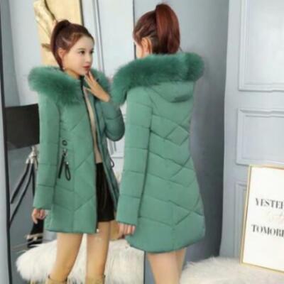 ジャケット・アウター fur collarquilting down coat DHgate.com:Designer Womens Long Warm Down Jacket with